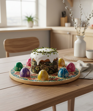 Мастер-класс по росписи подставок для яиц, 0+